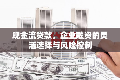 吉州现金流贷款，企业融资的灵活选择与风险控制