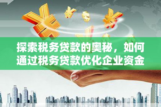 吉州探索税务贷款的奥秘，如何通过税务贷款优化企业资金流