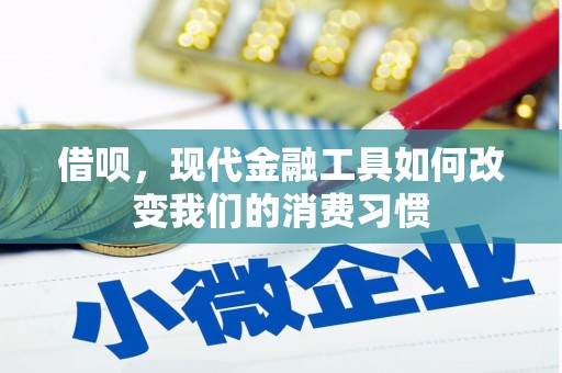 吉州借呗，现代金融工具如何改变我们的消费习惯