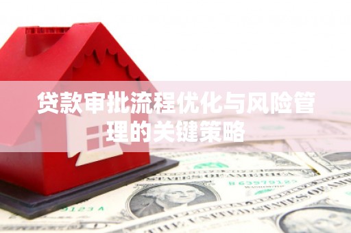 吉州贷款审批流程优化与风险管理的关键策略