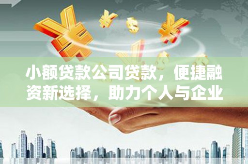 吉州小额贷款公司贷款，便捷融资新选择，助力个人与企业成长