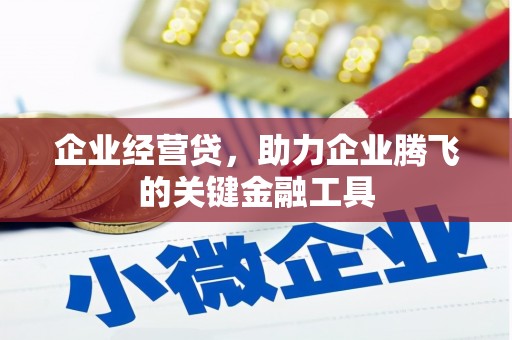吉州企业经营贷，助力企业腾飞的关键金融工具