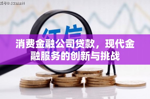 吉州消费金融公司贷款，现代金融服务的创新与挑战