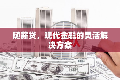 吉州随薪贷，现代金融的灵活解决方案