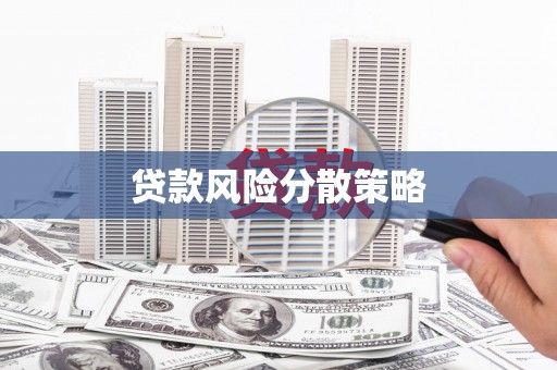 吉州贷款风险分散策略