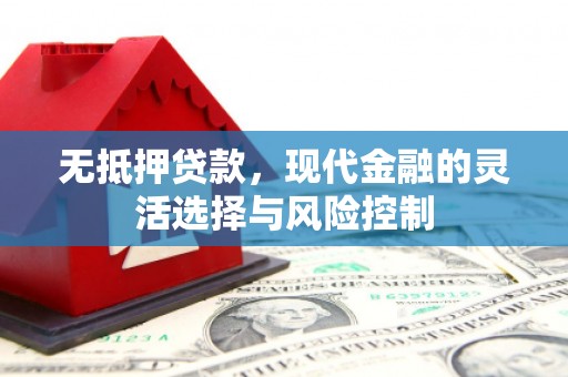 吉州无抵押贷款，现代金融的灵活选择与风险控制