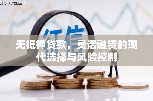 吉州无抵押贷款，灵活融资的现代选择与风险控制