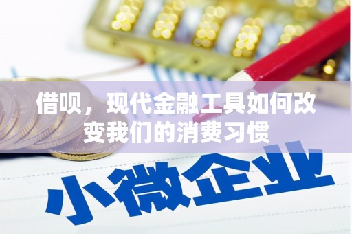 吉州借呗，现代金融工具如何改变我们的消费习惯