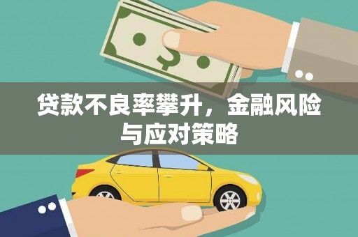 吉州贷款不良率攀升，金融风险与应对策略